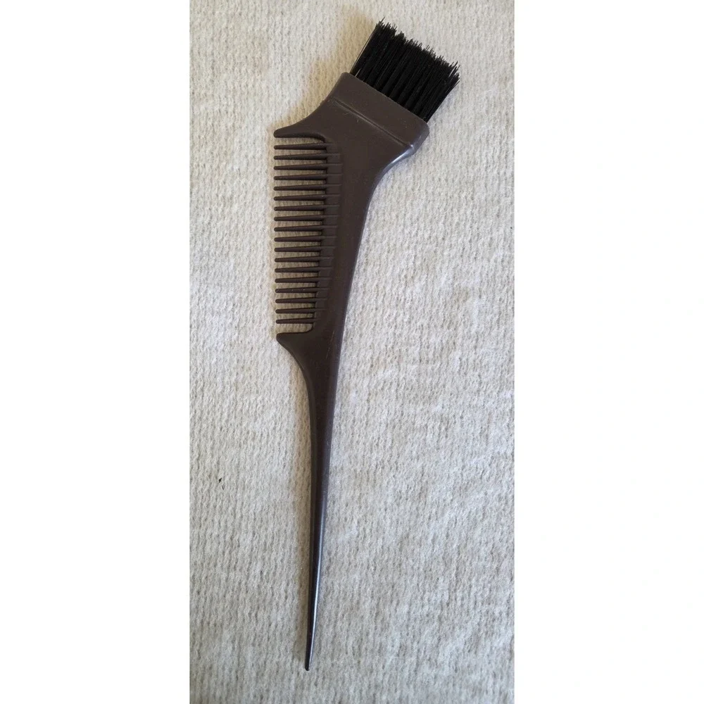 Lot of 9 Hairdressing Combs & Styling Tools – Rat Tail, Tint Brushes, Wide/Fine